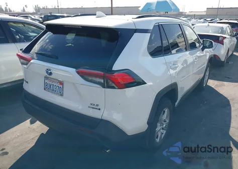 2020 Toyota Rav4 Hybrid Xle from USA, damaged, VIN 2T3RWRFV8LW095615